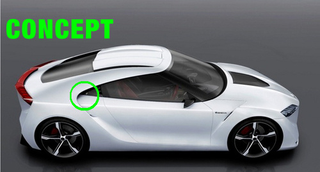 Illustration for article titled Toyota FT-86: Toyota's Design Evolves In Profile